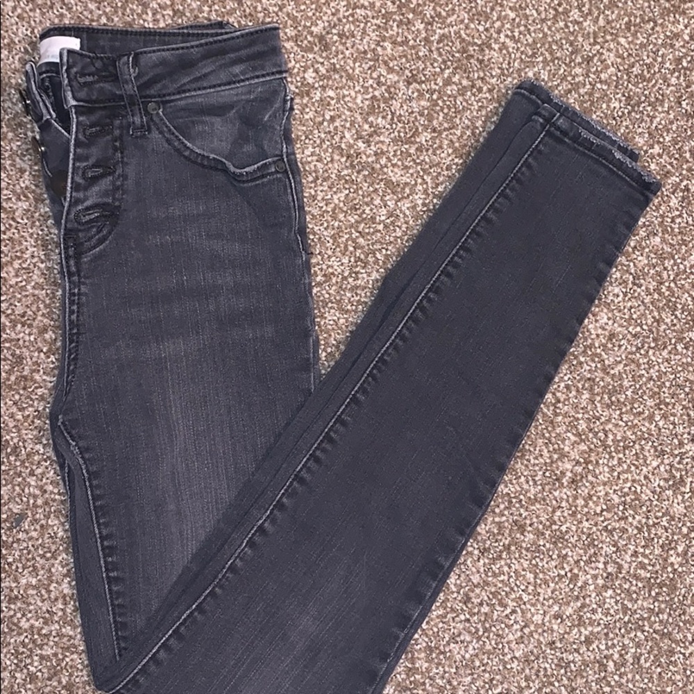 RSQ High Rise Ankle Wash Black Women’s SkinnyJeans